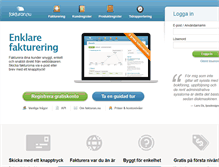 Tablet Screenshot of fakturan.nu